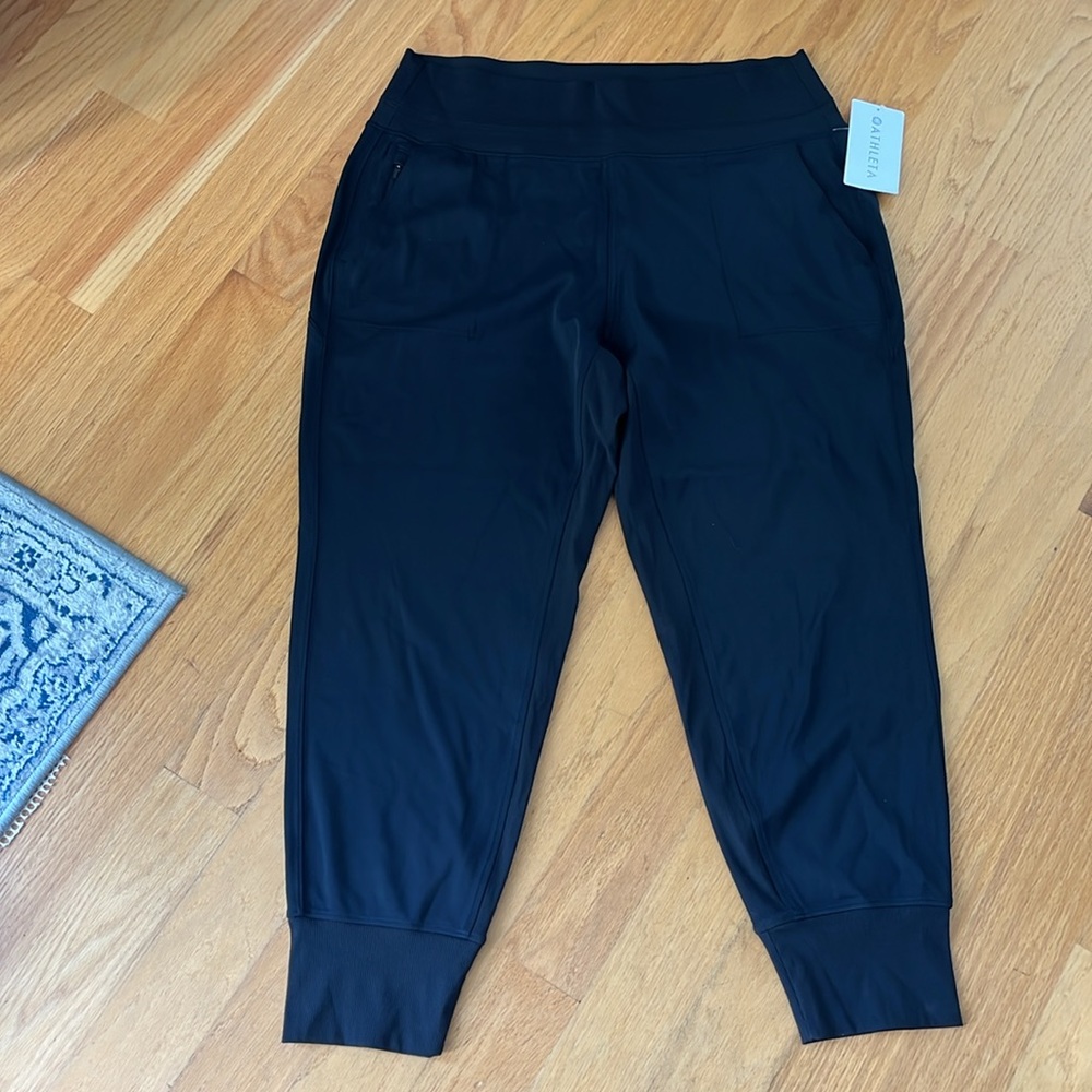 Athleta Black Venice Jogger size Extra Large NWT
